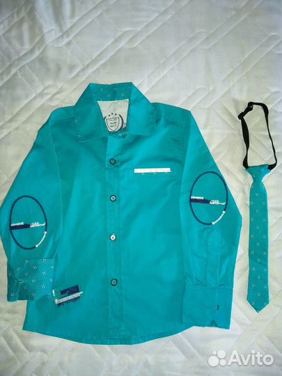 Рубашка для мальчика 86 92