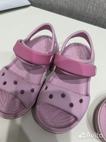 Crocs сандалии c6 c7