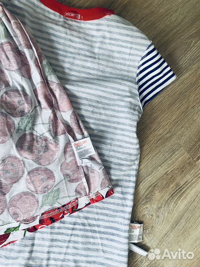 Костюм для девочки, юбка футболка Pelican