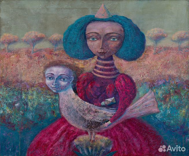 Картина маслом на холсте. 50 х 60 см