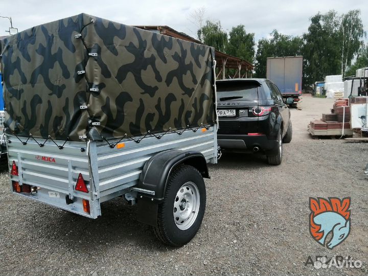 Внедорожный прицеп 10.026 с тентом 128 см