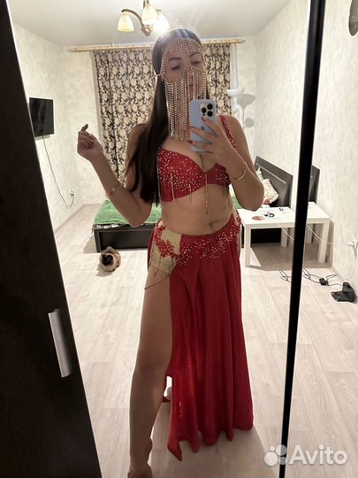 Костюм для восточных танцев 48 размер