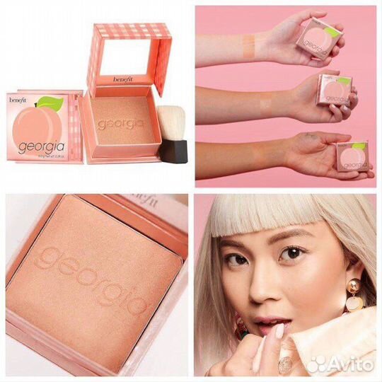 Benefit румяна персиковые