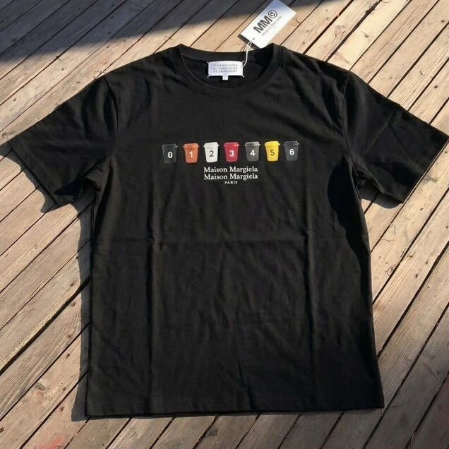 Футболка Maison Margiela mm6 со стаканами