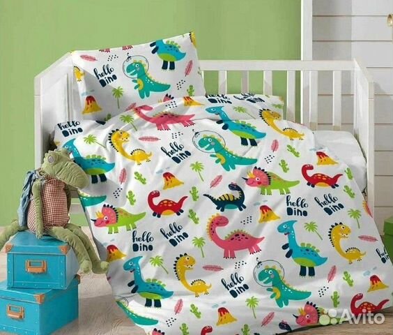 Детский Комплект постельного белья Хлопок