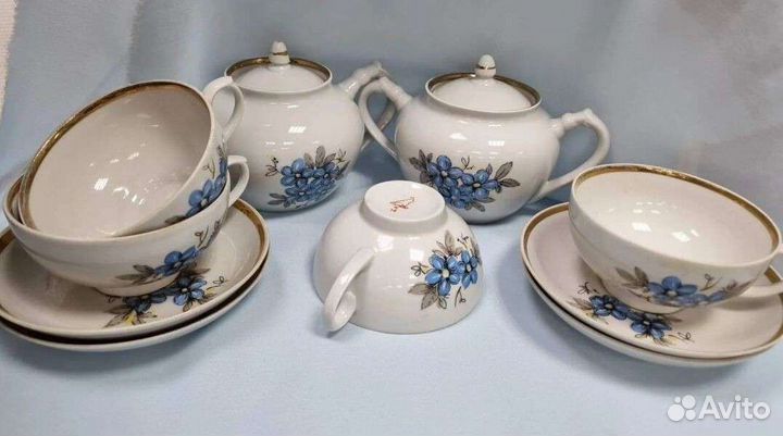 Чайный сервиз СССР дулево