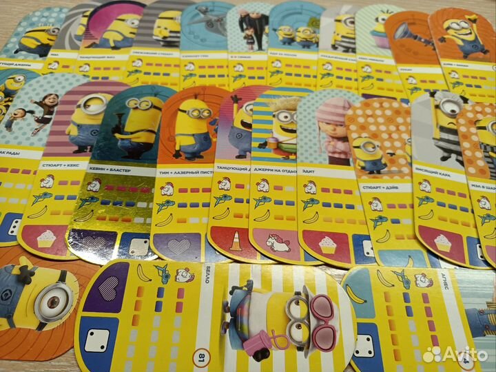 Карточки миньон магнит оригинальные
