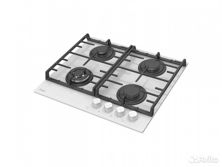 Газовая варочная панель Evelux HEG 650 WG