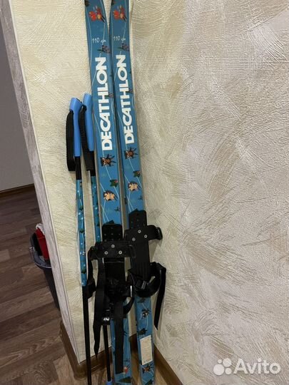 Беговые лыжи Декатлон 110 см