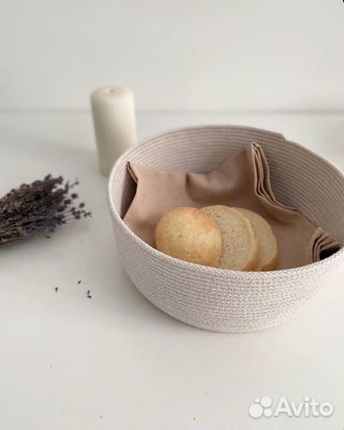 Корзина из джута