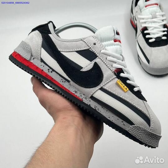 Кроссовки Nike Cortez Union Grey (Арт.71266)