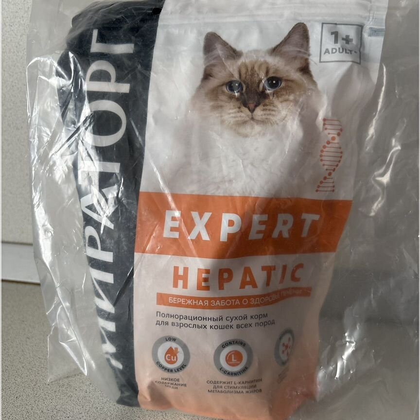 Корм для кошек Мираторг Hepatic