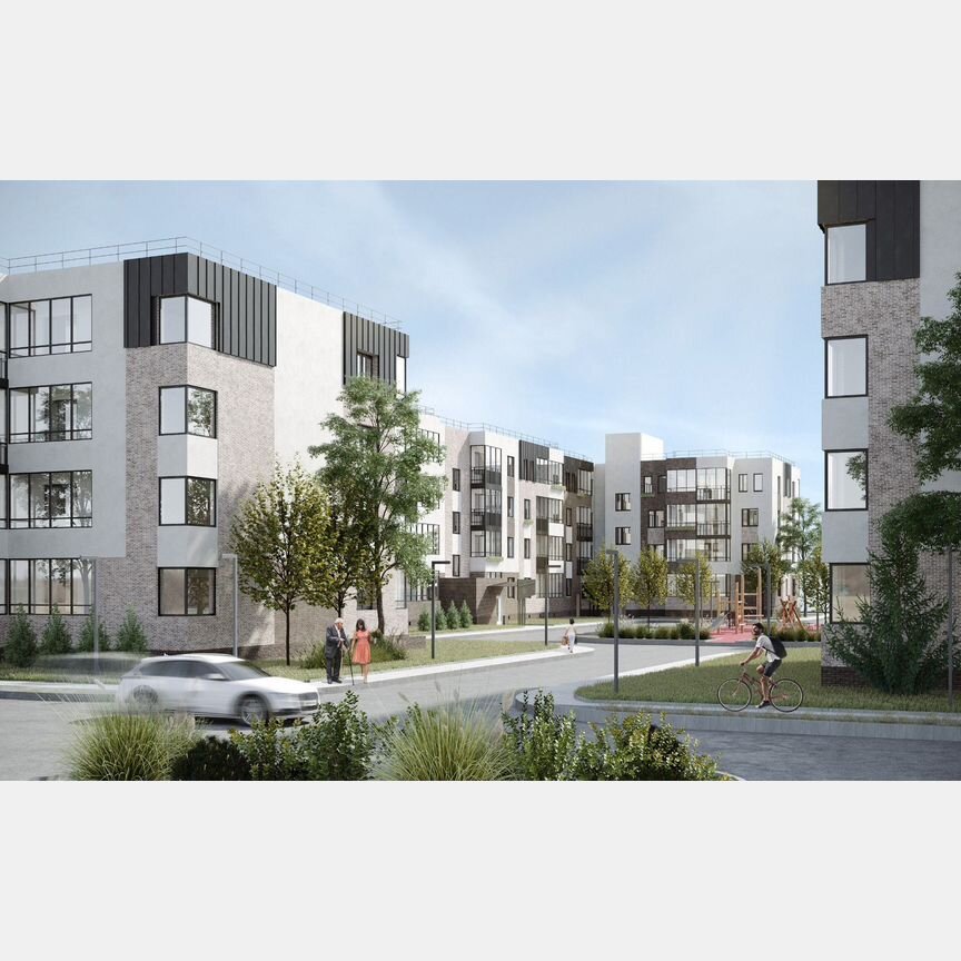 Квартира-студия, 27,6 м², 2/4 эт.