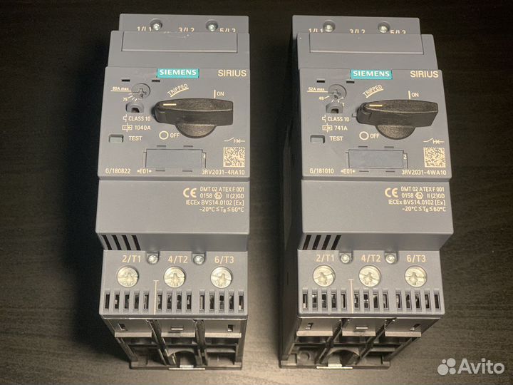 Автоматический выключатель sirius 3RV2031