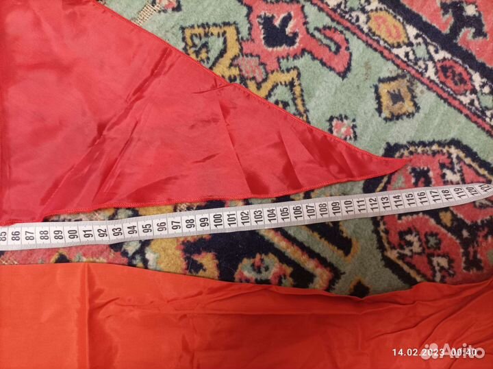 Пионерские галстуки, лента, флажок (цена за всё)