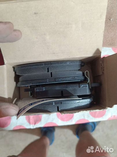 Колодки тормозные задние на Santa Fe II