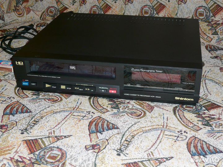 Видеомагнитофон Shintom VCR-4540 (Japan 1988)
