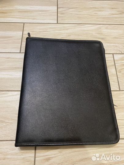 Кожаная папка для документов a4