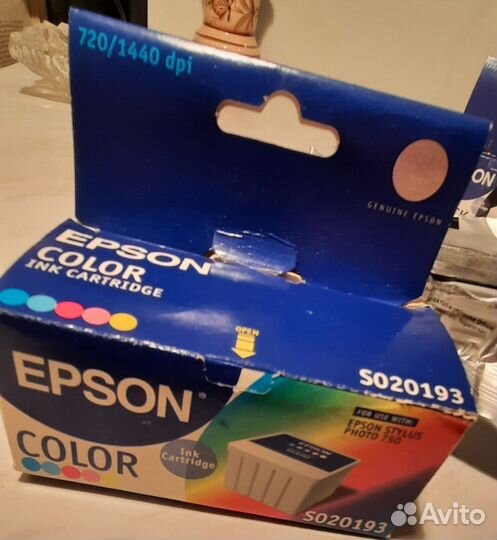 Картриджи для принтера epson