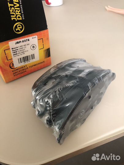 Колодки передние поло седан