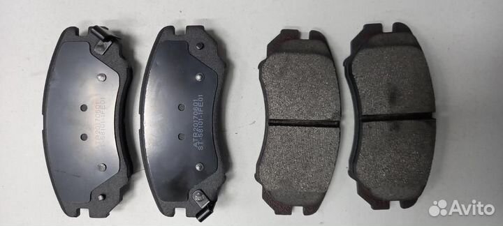 Колодки тормозные - SAT