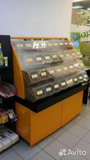 Витрина для сыпучих