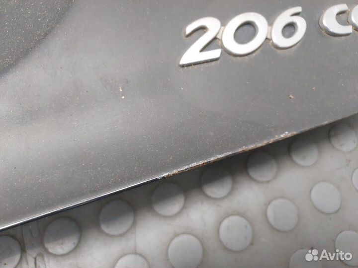 Крышка багажника Peugeot 206, 2005
