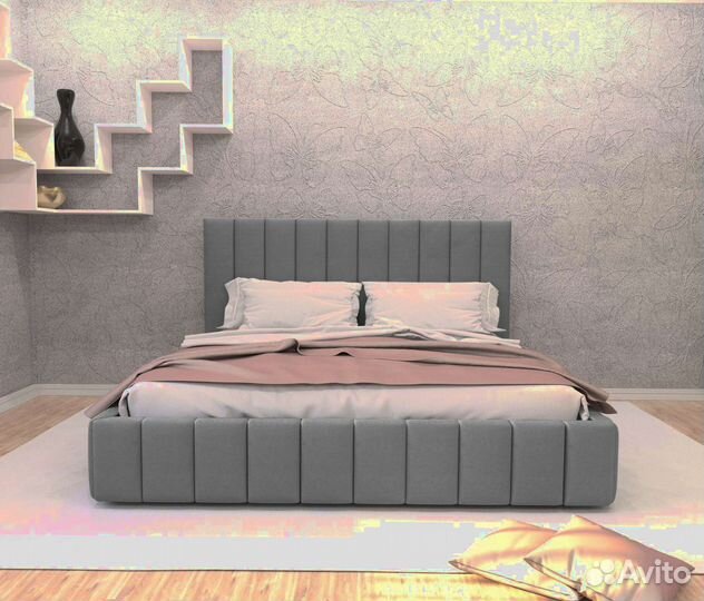 Кровать 140на200 качествнные материалы сборка