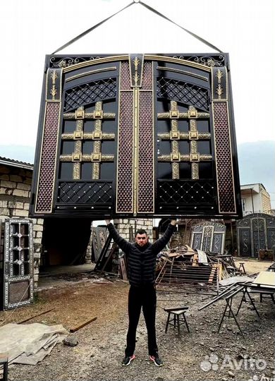 Кованые Ворота в Дербенте под ключ с установкой и доставкой