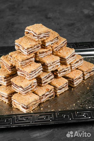 Турецкий лукум шоколадный катмер с арахисом