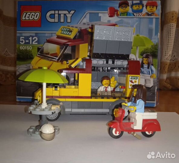 Лего сити Фургон-Пиццерия