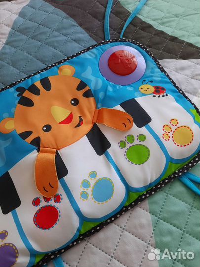 Пианино мягкое fisher price