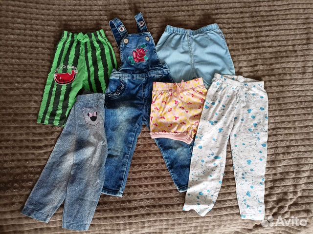 Вещи пакетом на девочку 1 год