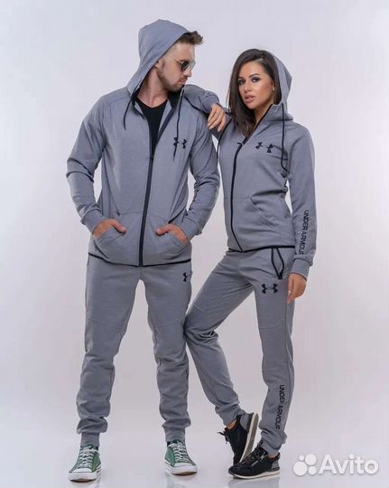 Спорт костюмы мужские и женские тёплые парные
