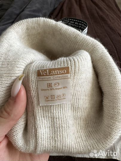 Шапка и шарф женские