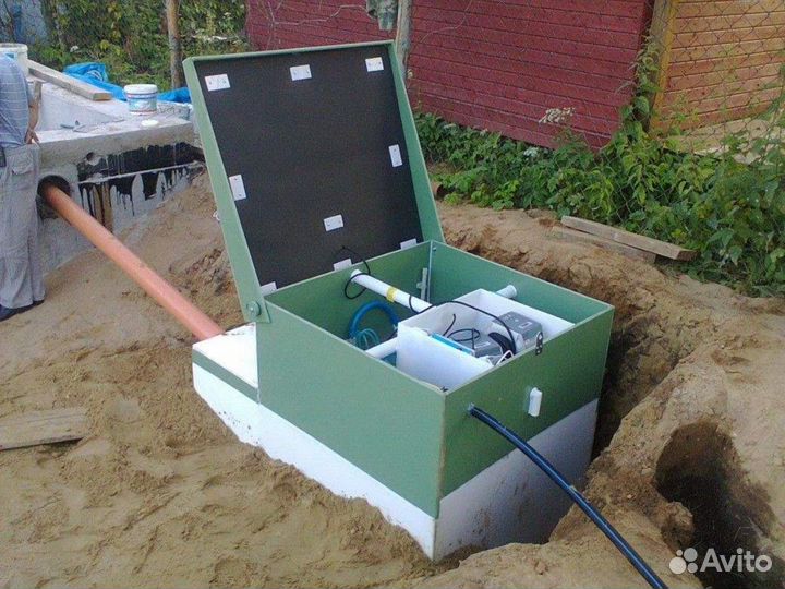 Септик эко Енот 8 под ключ