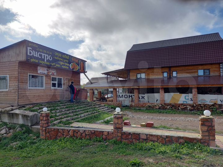 Придорожный комплекс - кафе, гостиница, баня