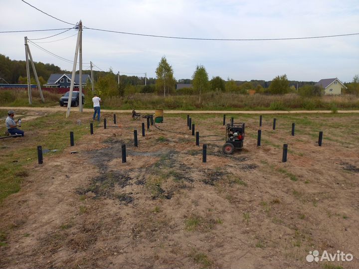 Винтовые свай