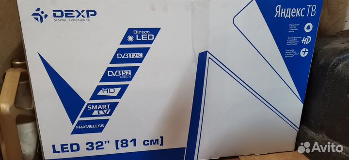 Телевизор smart tv dexp 32