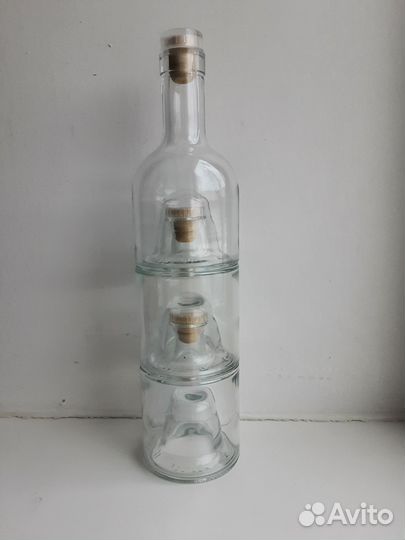 Бутыль от коньяка 