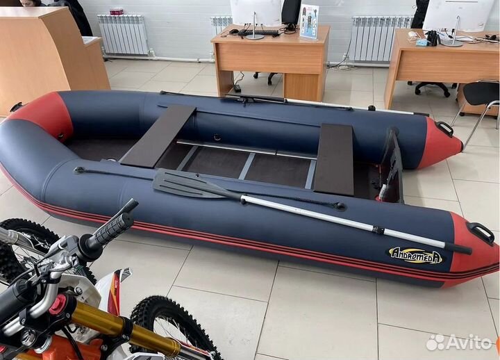 Лодка пвх Andromeda 365 сине-красная