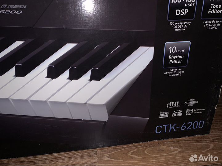 Синтезатор casio ctk 6200