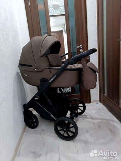Коляска Riko Montana 3в1(состояние новой)