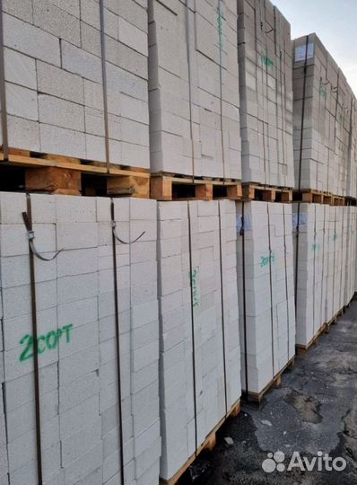 Газоблоки с Быстрой Доставкой 2 и 1 сорт