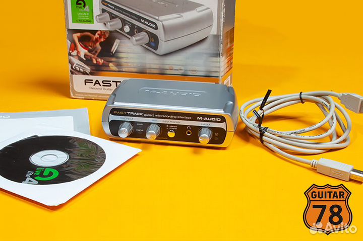 Аудиоинтерфейс M-Audio Fast Track USB