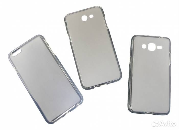 Силиконовый чехол ультратонкий матовый для Samsung