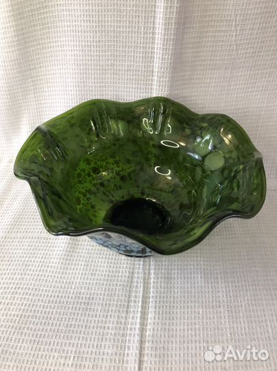 Ваза для фруктов. Хрусталь СССР