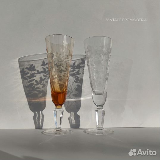 Хрустальные фужеры 