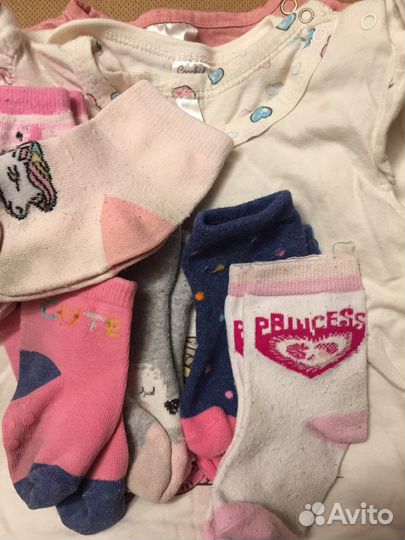 Вещи пакетом на девочку