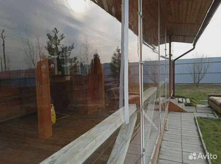 Мягкие окна для террасы